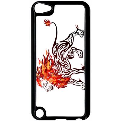 Coque ipod touch 5 lion en feu