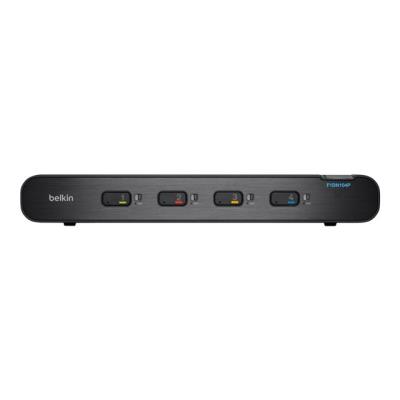 Belkin Advanced Secure KVM Switch - KVM / audioschakelaar - 4 poorten - desktop