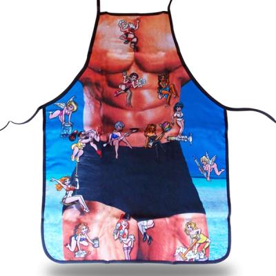 Tablier humouristique homme sexy recouvert de motifs femmes