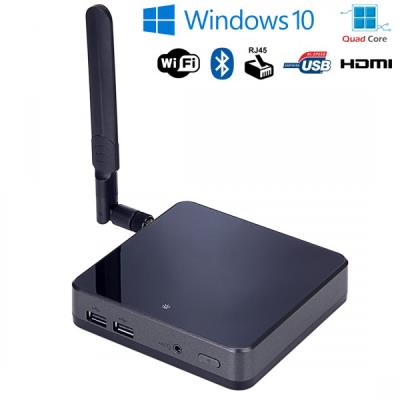 Mini pc windows 10 quad core 2go ram tv box passerelle multim&eacute;dia 32go