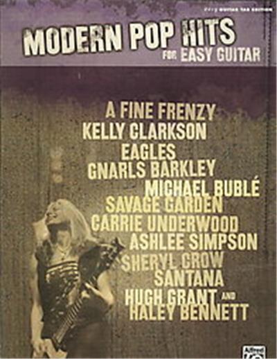 Modern Pop Hits for Easy Guitar, Hits for Easy Guitar Series
