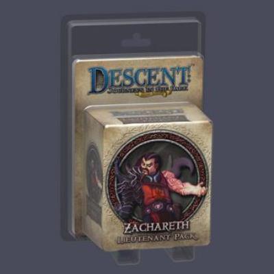 Fantasy Flight Games - Descent Seconde Edition - Lieutenant Pack : Zachareth