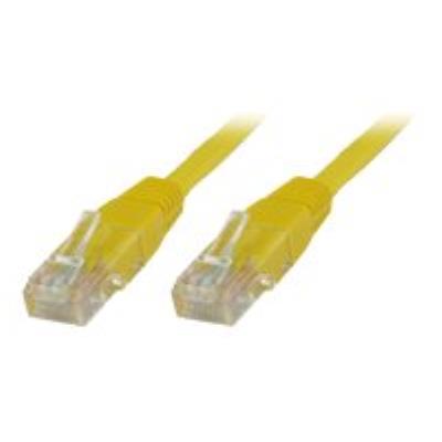 MicroConnect netwerkkabel - 30 cm - geel