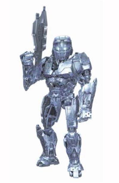 Halo MetalOns figurine UNSC Active-Camo Spartan 15 cm