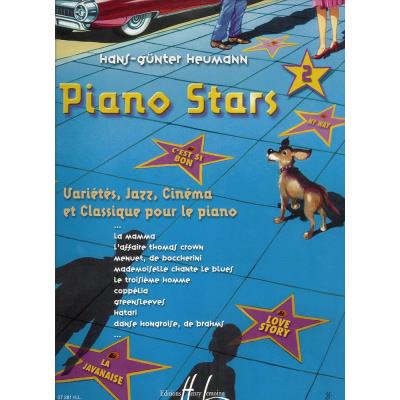 Partitions classique LEMOINE HEUMANN H.G. - PIANO STARS VOL.2 - CLAVIER Piano