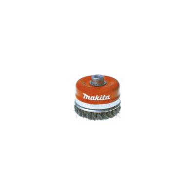 Brosse Boisseau à Fils Torsadés Ø100Mm pour Meuleuses D'Angle Ø230Mm Makita P-04472