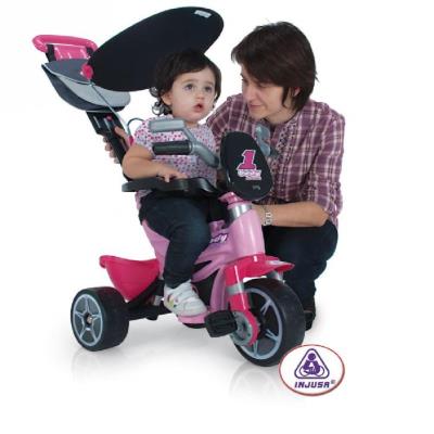 Tricycle avec pare soleil fille