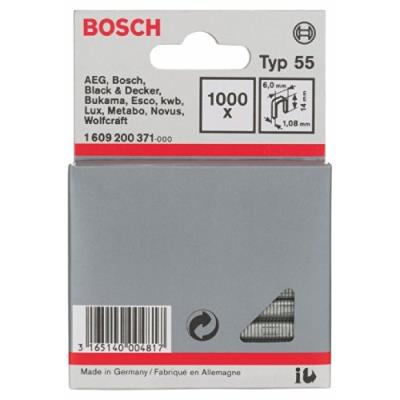 Bosch 1609200371 Agrafes 14 / 6 Mm 1000 Pièces