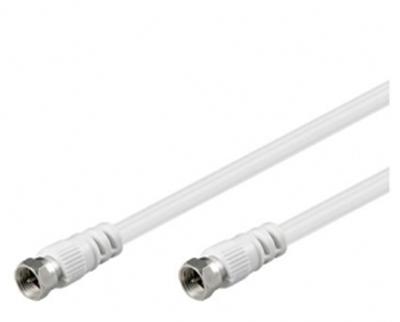 CABLE SAT COAXIAL SATELLITE FICHES F MALES 5 m