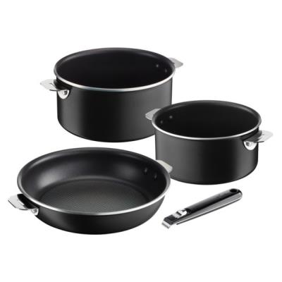 Set de poêles / casseroles LAGOSTINA Salvaspazio Tempra Cass ø16/20+Poêle ø26