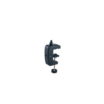 Accessoires sonorisation K&M 23720-300-55 SUPPORT PIED DE MICRO NOIR 3/8 POUR TABLE pieds de micros