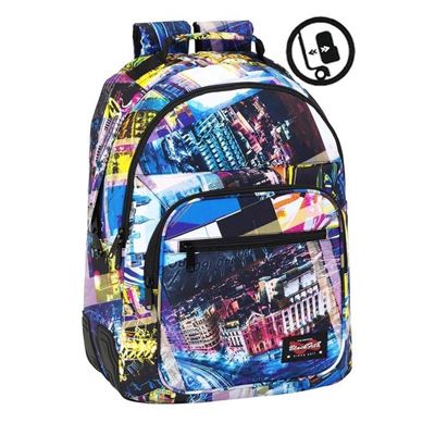 Safta safta Sf-641745-773 sac à dos pour enfants, 42 cm, multicolore