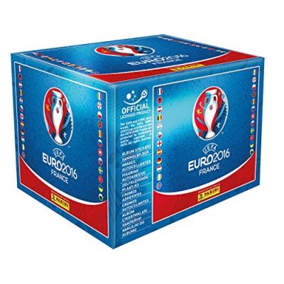 Panini - uefa euro 2016 - box 100 x 5 = 500 stickers