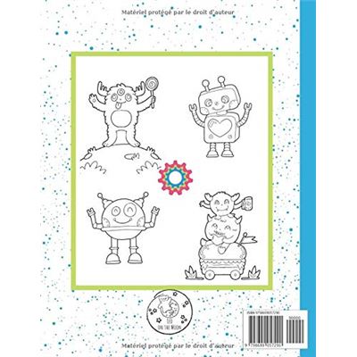 dessins de robots faciles