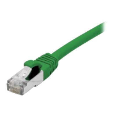 Cordon patch RJ45 ftp cat 6 lsoh snagless Vert - 15m