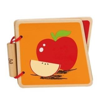 Hape Livre De Bebe En Bois Decouverte Des Fruits Ha 0039 Jeux D Eveil Achat Prix Fnac