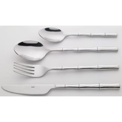 Jean dubost créations 89700.24 bambou ménagère 24 pièces inox