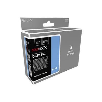 COLOREXX - 2 - zwart - inktcartridge (alternatief voor: Brother LC970BK)