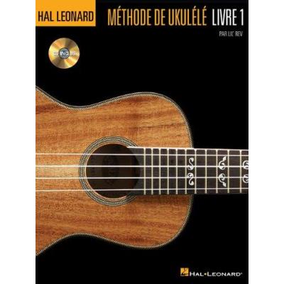 Hal Leonard Methode De Ukulele Par Lil Rev Livre 1 + Cd