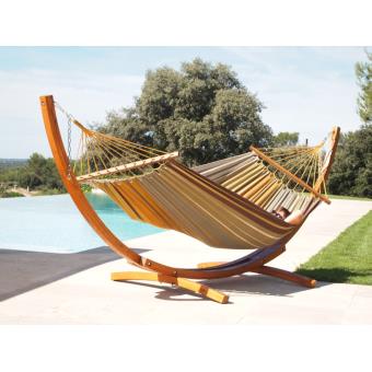 Couleurs Du Monde Set Porto Rico Hamac A Barres Et Support Arc 290 Autres Achat Prix Fnac