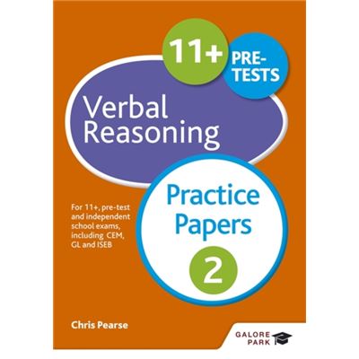 11 Verbal Reason Practice Paper 2
