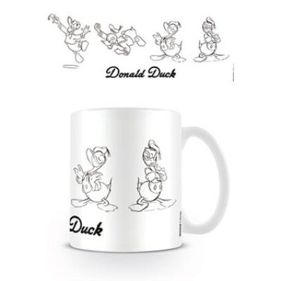 Mickey Mouse mug Donald Sketch