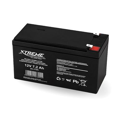 Xtreme 82-319# Batterie de gel accumulateur de gel AGM 12V 7,2Ah
