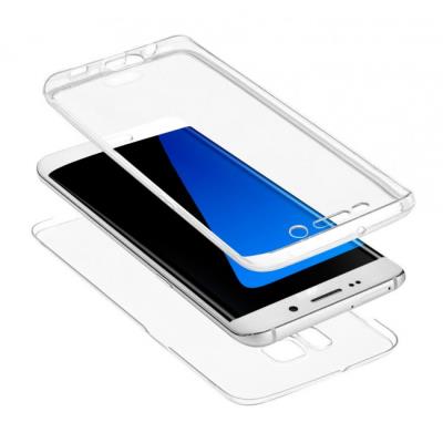 Housse Moxie Skin 360° Transparente pour Galaxy S7 Edge
