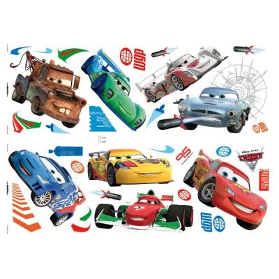 32 Stickers muraux Cars 2 Disney
