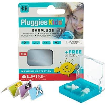 Alpine pluggies kids 2015 protection auditive pour enfants + gratuit autocollants