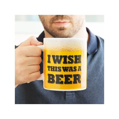 Tasse XL I Wish This Was a Beer
