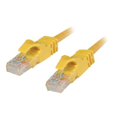 C2G Cat6 Booted Unshielded (UTP) Network Patch Cable - cordon de raccordement - 5 m - jaune