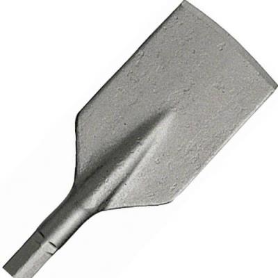 Burin Couteau Asphalte 6 Pans Ø30Mm Longueur 450Mm Largeur 125Mm Bosch 2608690114