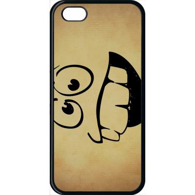 Coque apple iphone 5c smiley idiot debile