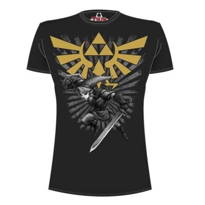 T-shirt - The Legend of Zelda - Game Cover Compressed - Taille M