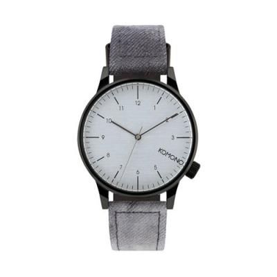 Montre Komono Winston Heritage Black Denim