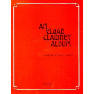 Partitions classique NOVELLO AN ELGAR CLARINET ALBUM - CLARINET Clarinette