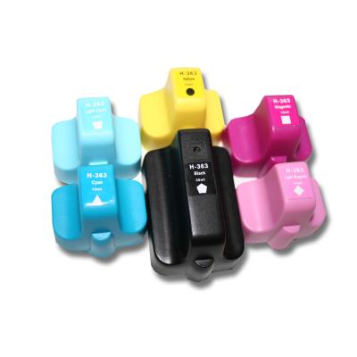 6x Cartouches compatible pour HP Photosmart n° 363 Série couleur