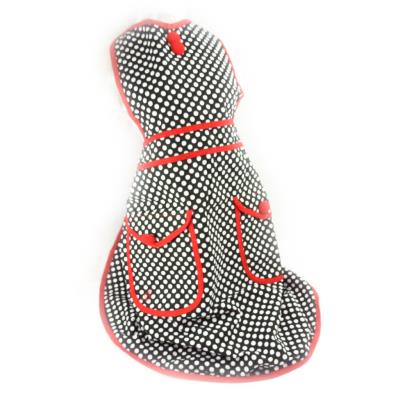 Tablier créateur 'Hôtesse' petits pois