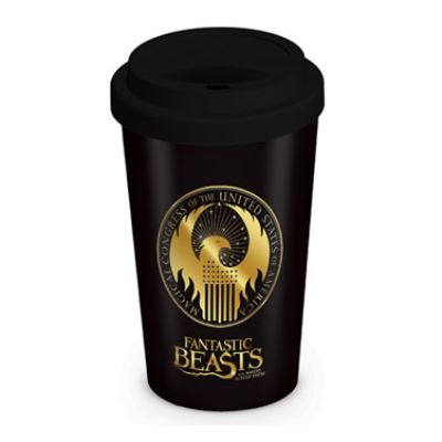 Les Animaux fantastiques mug de voyage Macusa Logo