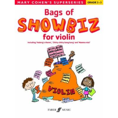 Partitions classique FABER MUSIC COHEN MARY - BAGS OF SHOWBIZ FOR VIOLIN - VIOLIN SOLO Violon