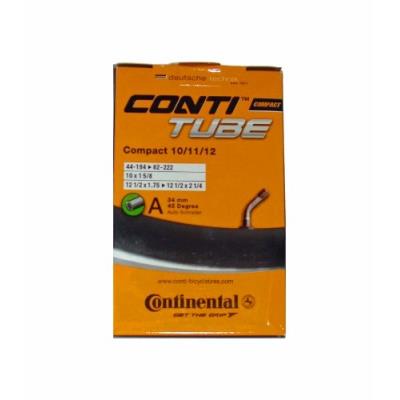 Continental compact chambre à air valve schrader noir 12
