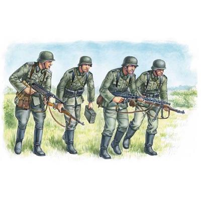 Figurines 2ème guerre mondiale : infanterie allemande 1939-1942 master box