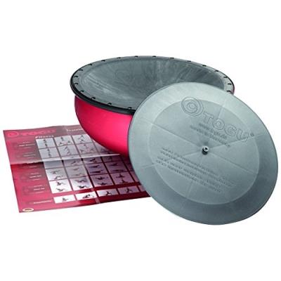 Togu 410320 endurance demi-ballon déquilibre rouge noir