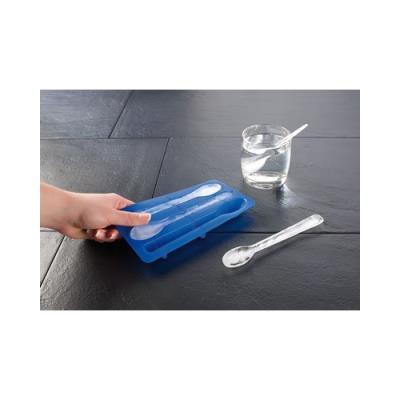 2 Bacs à glaçons en silicone ''Cuillère''