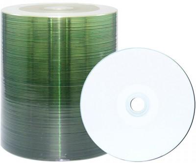 CD-R 48x, thermowhite full-surface, 100 pièces en bulk