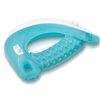 Matelas gonflable semi immergé - Intex - Jeu d'eau