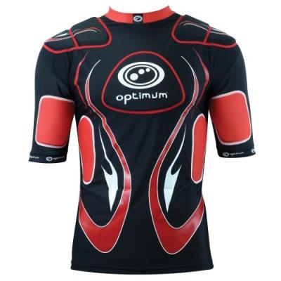 Optimum inferno epaulière garçon noir rouge mini