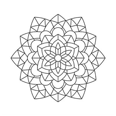 Coloriage Mandala pour les grands, 7 ans et +, sur papier recyclé achat  vente écologique - Acheter sur