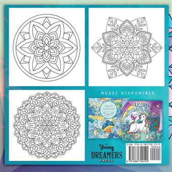 Mandalas Magiques : Livre de coloriage avec numéros pour enfant